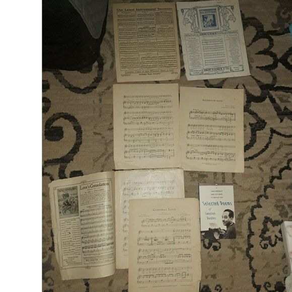 Black History VINTAGE Frameable Sheet Music Magazines Posters Original Rare 1916 - Picture 10 of 11